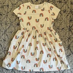 Hanna Andersson Rainbow Dress Size 8 (130)